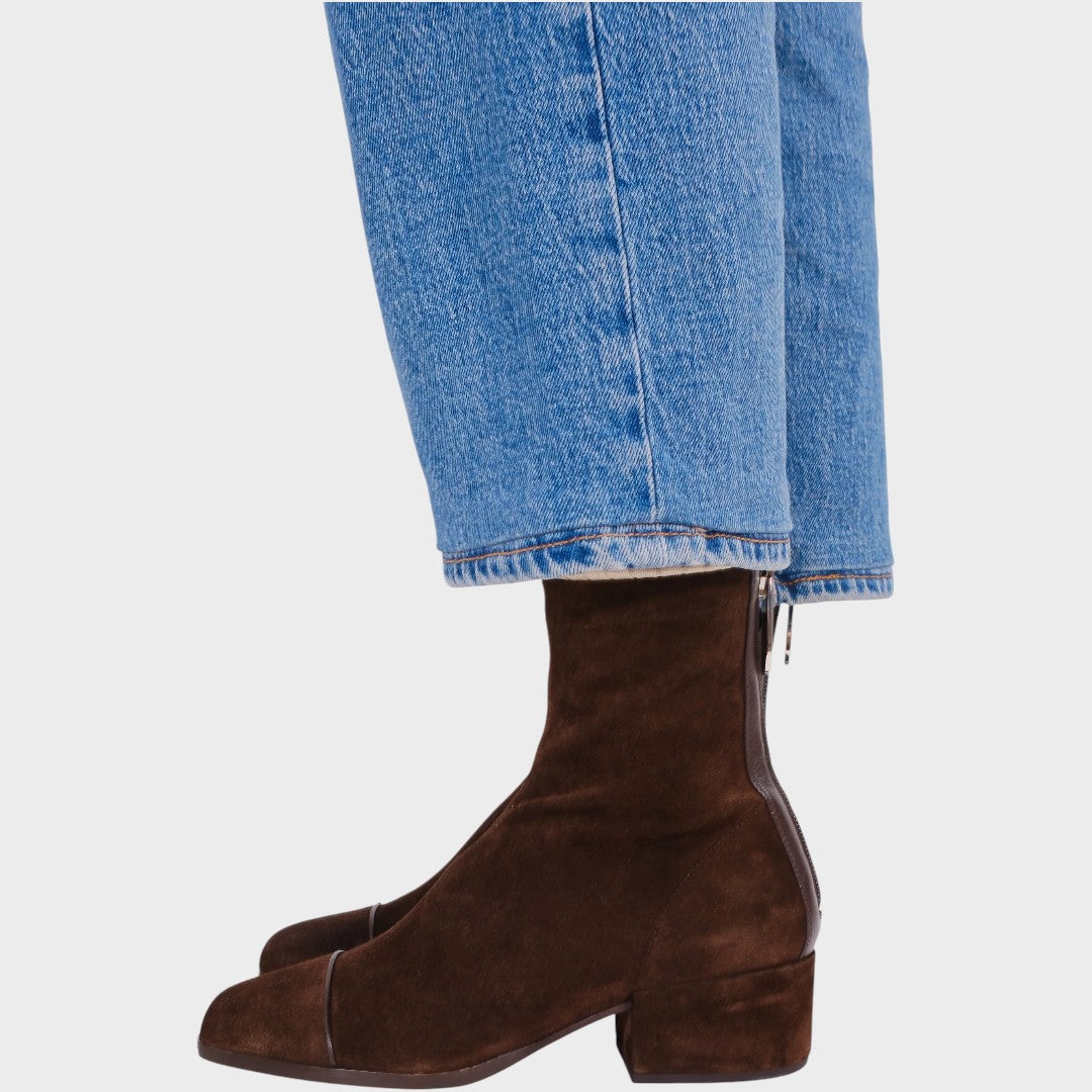 Veronique | Botas de Caña Alta de Ante