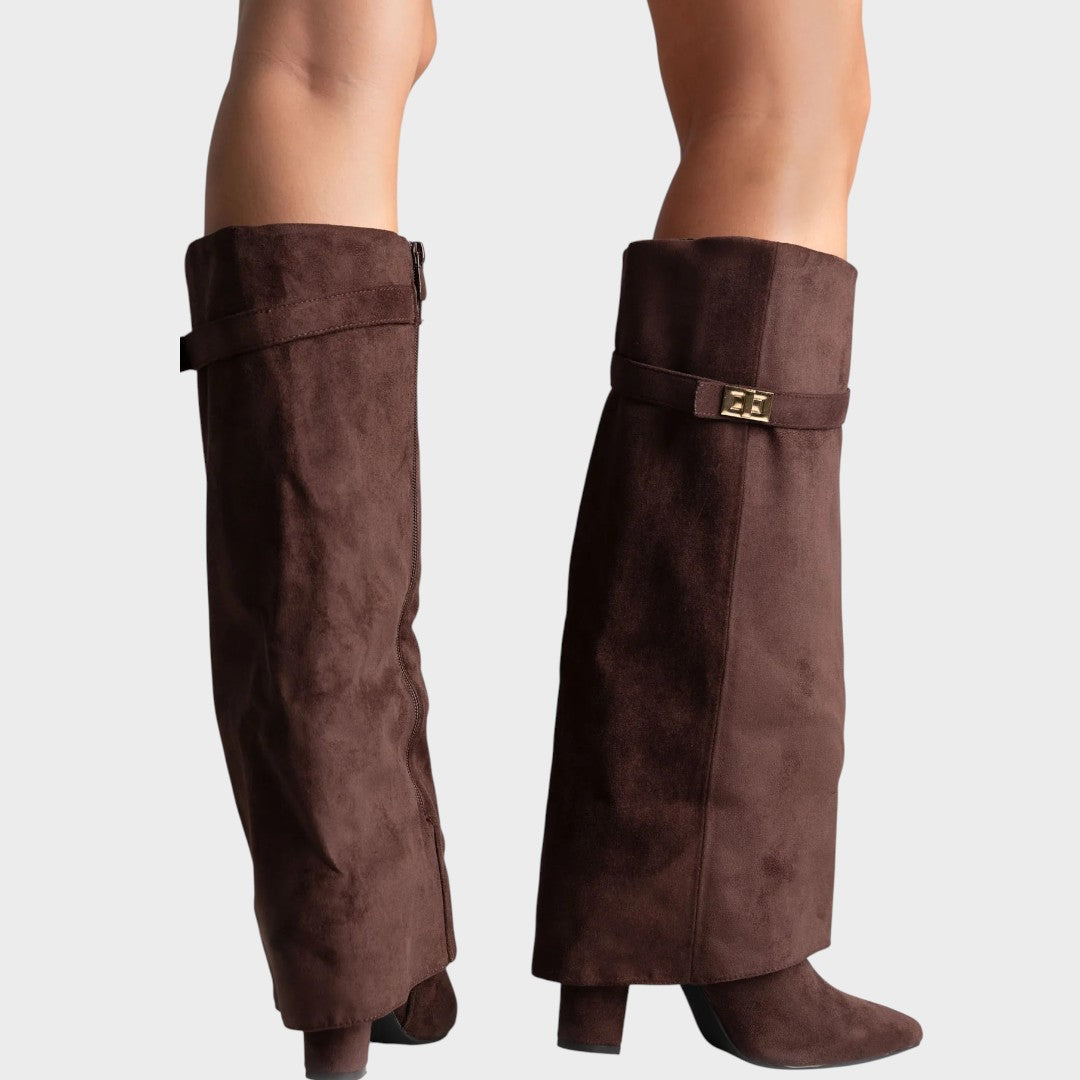 Lunara | Botas de Caña Alta de Ante