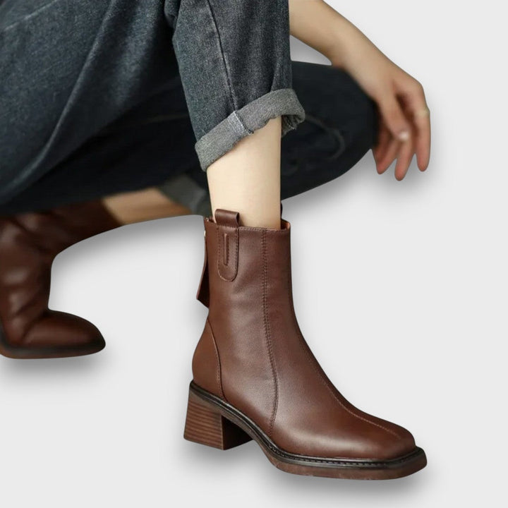 Fien – Botines clásicos de piel