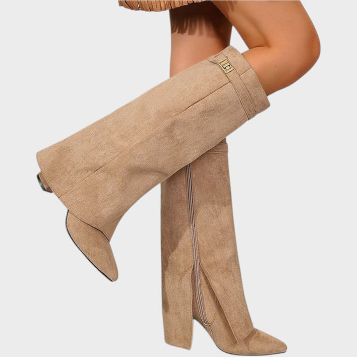 Lunara | Botas de Caña Alta de Ante