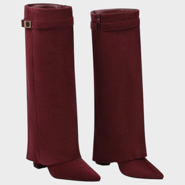 Lunara | Botas de Caña Alta de Ante