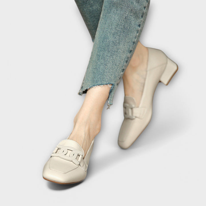 Monika™ | Mocasines elegantes con tacón