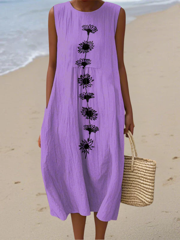 Emma - Vestido Midi de Uso Diario
