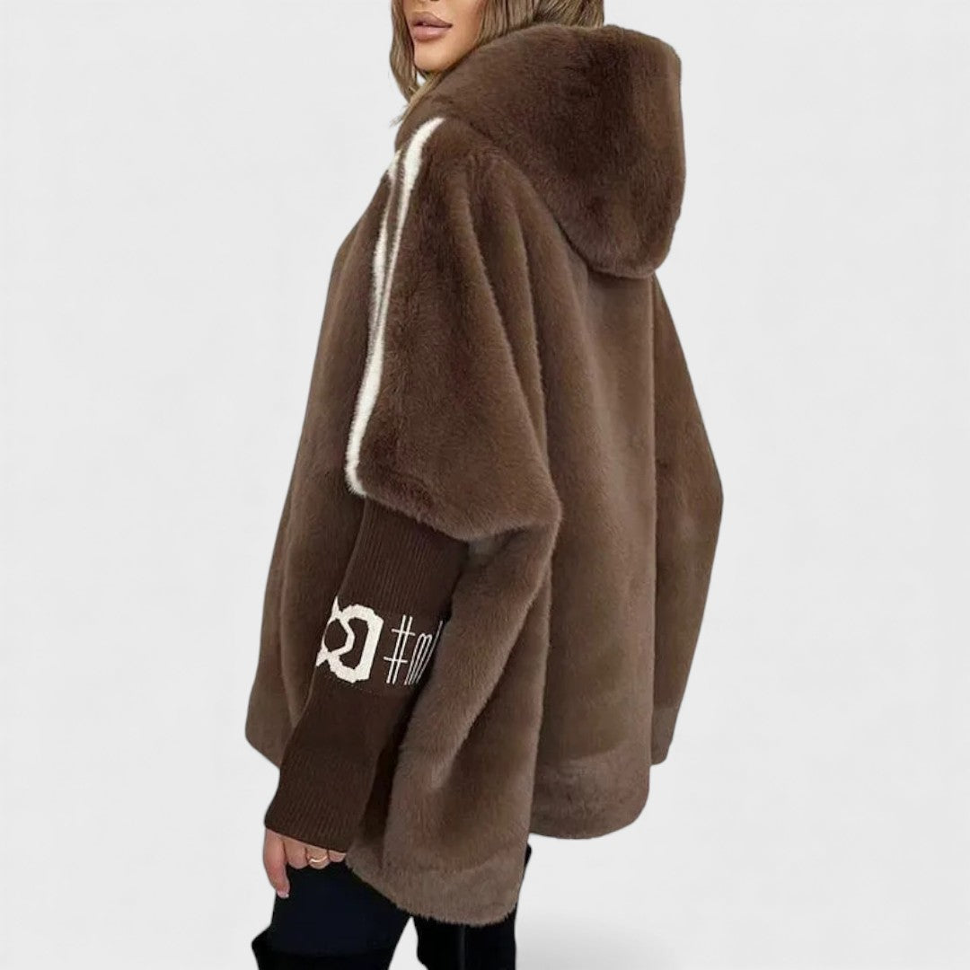 Lona - Chaqueta de invierno cómoda con capucha