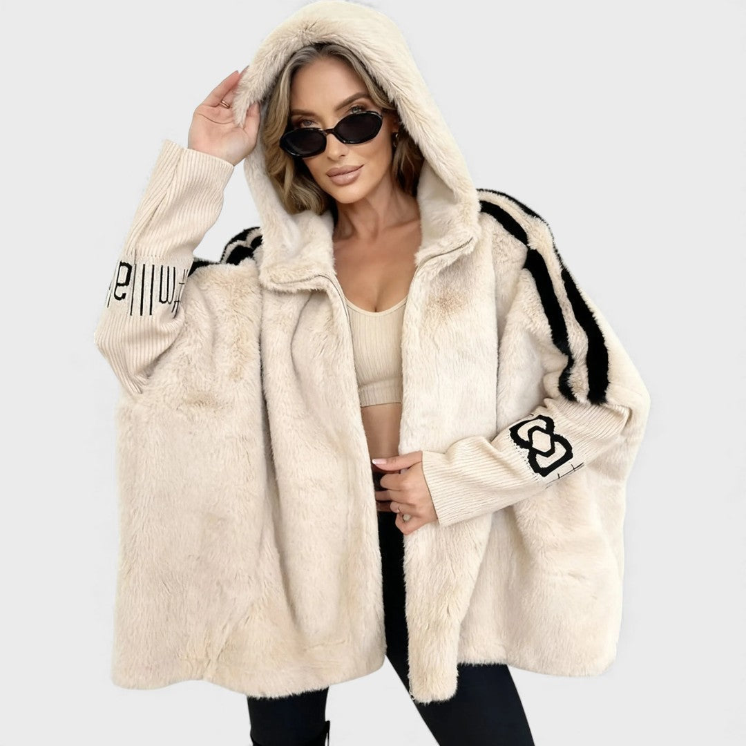 Lona - Chaqueta de invierno cómoda con capucha