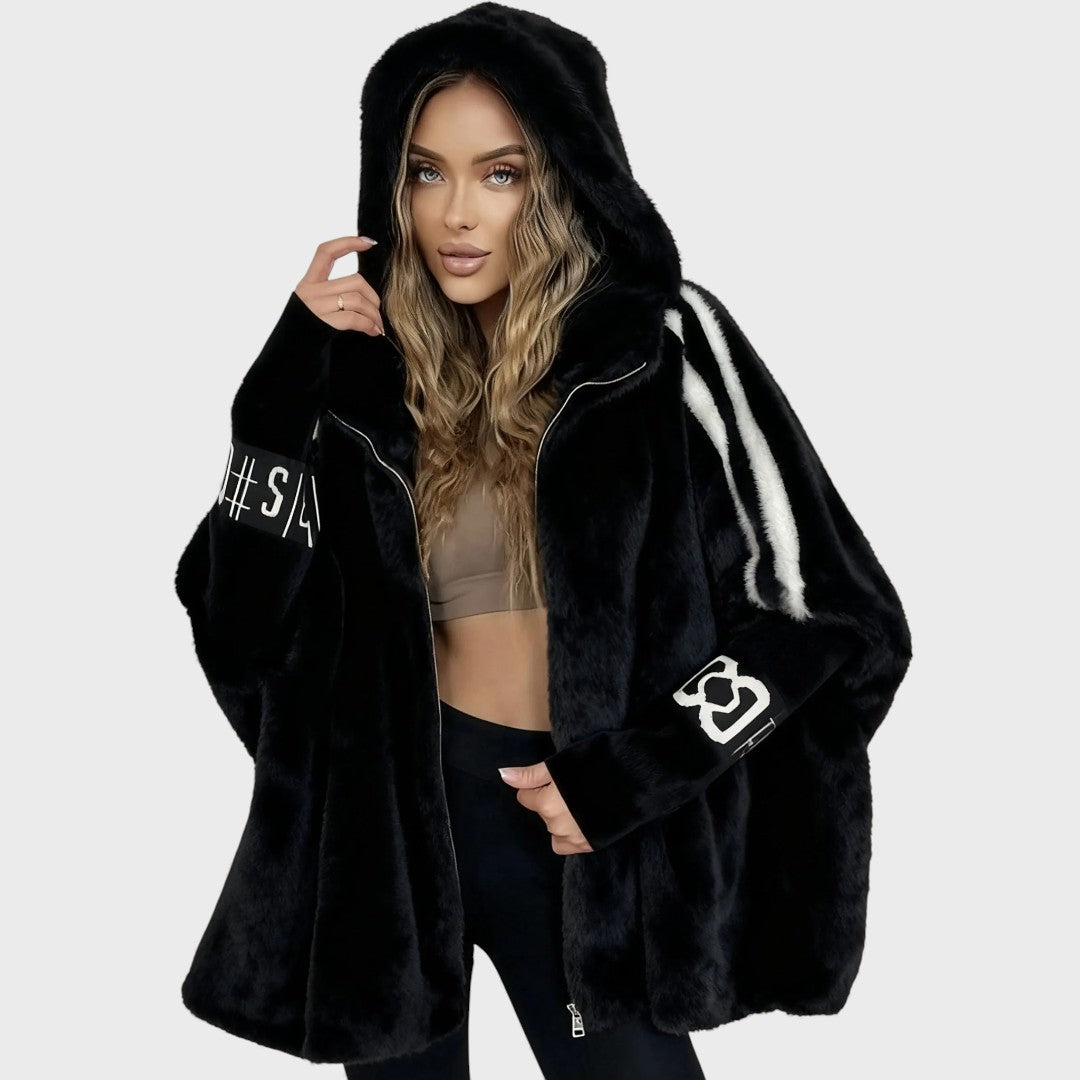 Lona - Chaqueta de invierno cómoda con capucha