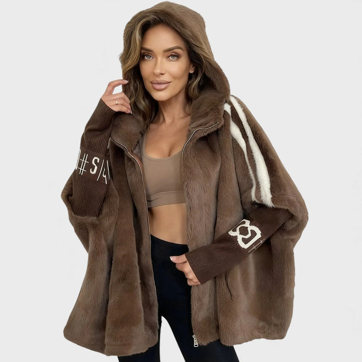 Lona - Chaqueta de invierno cómoda con capucha