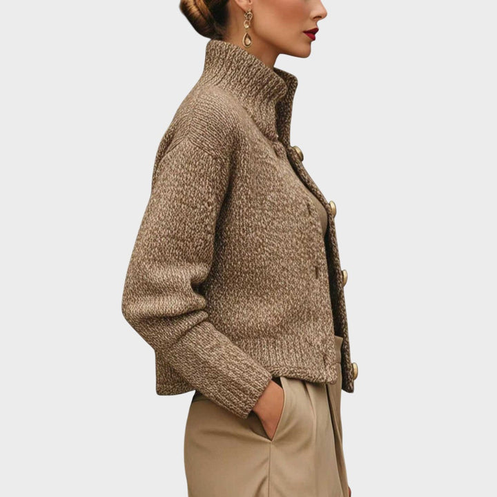 Violeta | Chaqueta Elegante Corto con Botones