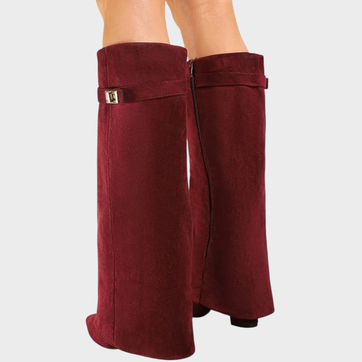 Lunara | Botas de Caña Alta de Ante