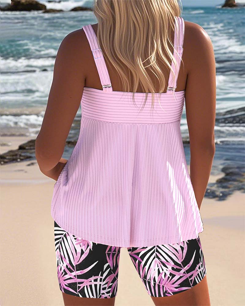Paula - Conjunto de Tankini Colorido