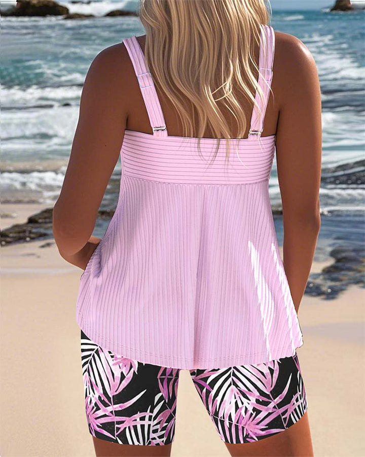 Paula - Conjunto de Tankini Colorido