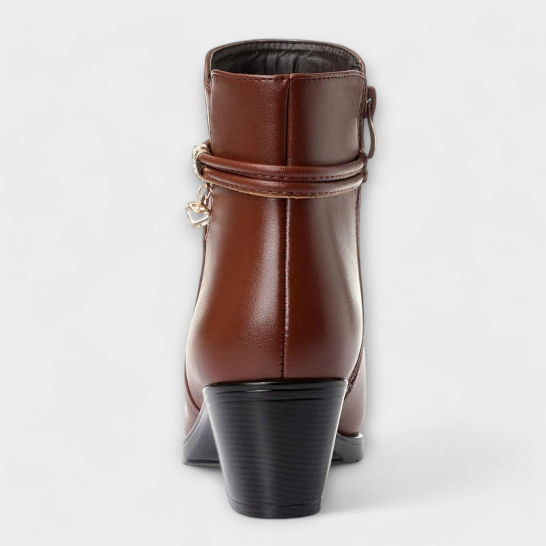 Rocío - Botín De Invierno Con Cremallera Elegante Y Cómodo