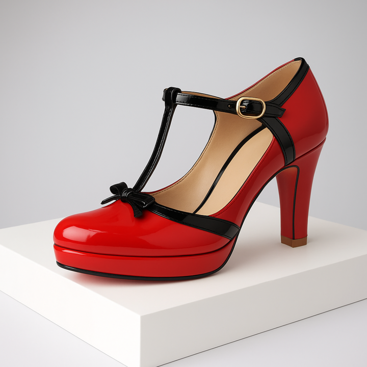 Vivienne - Tacones T-Strap