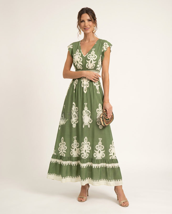 Vestido de Campo de Flores