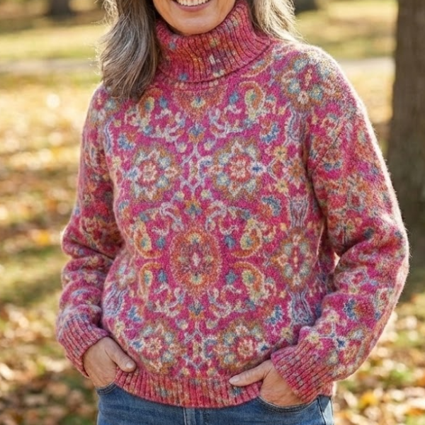 Lorena – Jersey de Cuello Alto Artístico