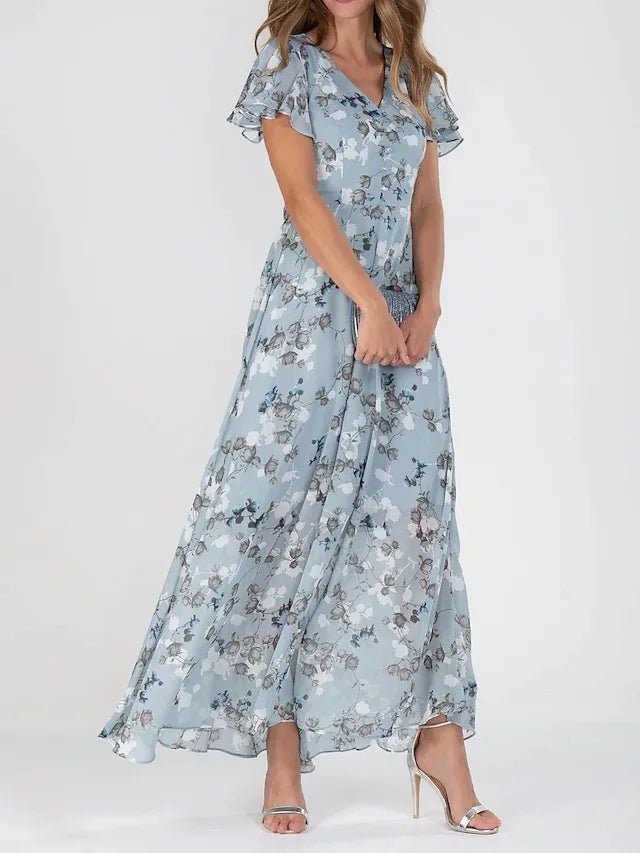Vestido Envoltura Flotante