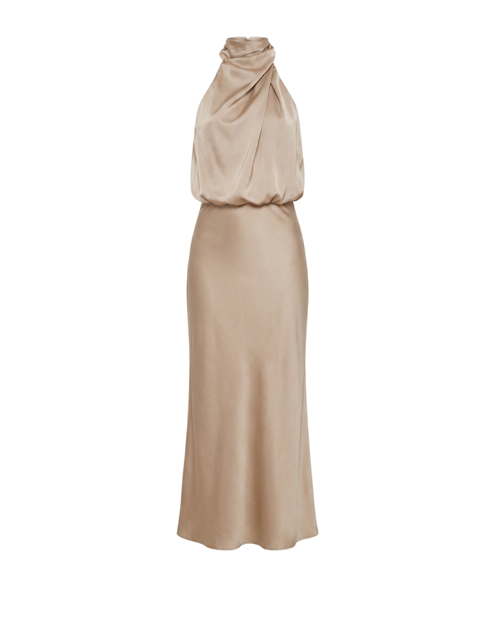 Vestido de Cortina de Satén