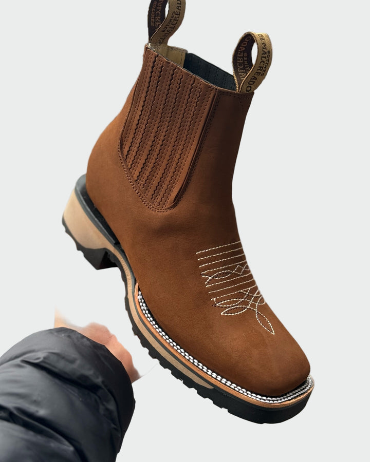 Botas de cowboy de piel