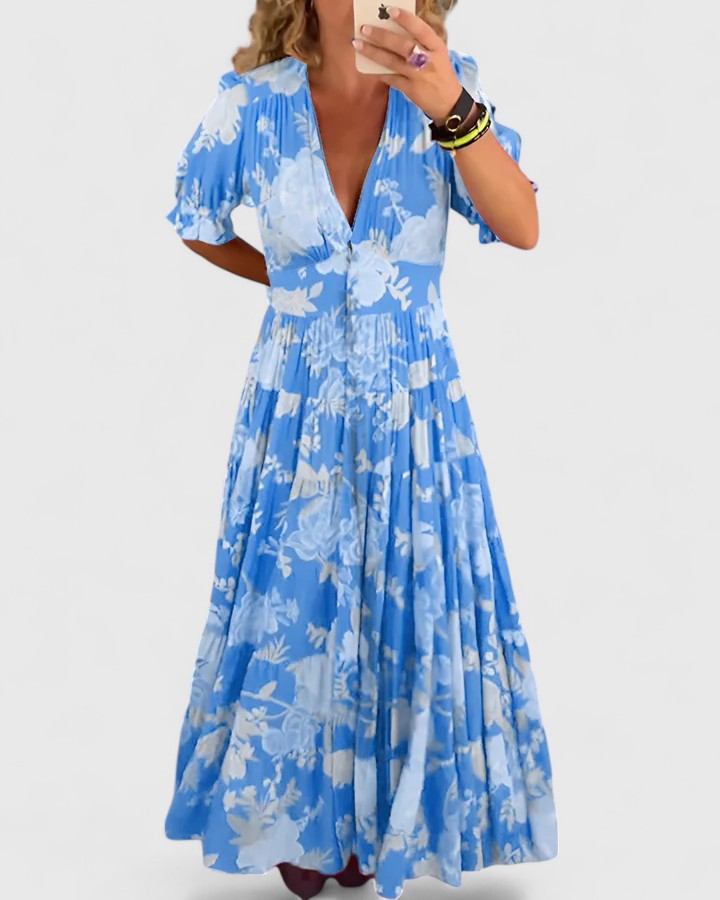 Vestido de Impresión Floral