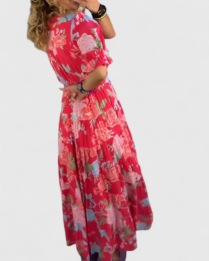 Vestido de Impresión Floral