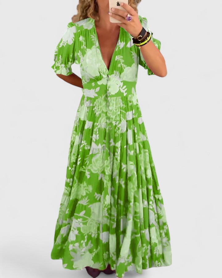 Vestido de Impresión Floral