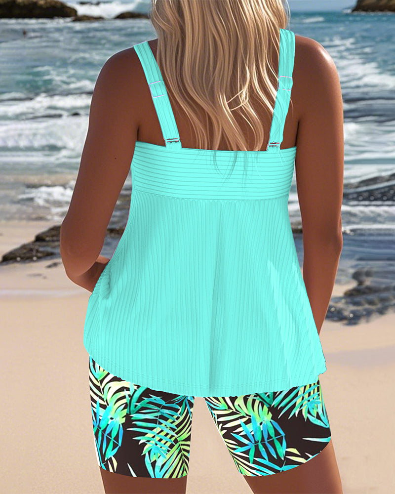 Paula - Conjunto de Tankini Colorido
