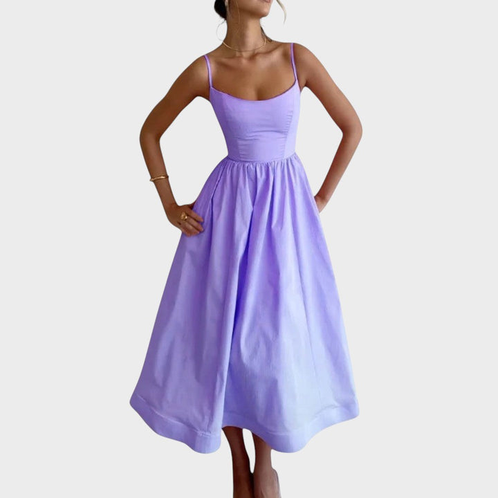 Jovie – Vestido Con Tirantes Finos