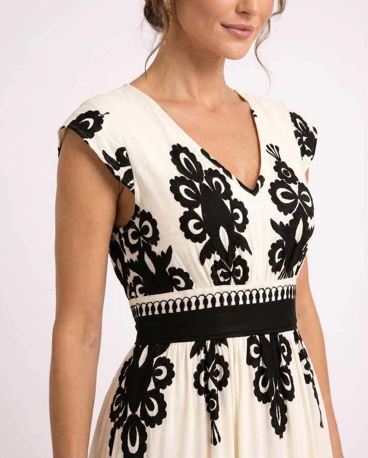Vestido de Campo de Flores