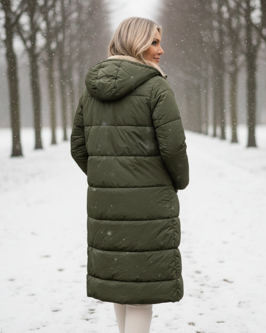 Zuzana - Abrigo de invierno Sherpa