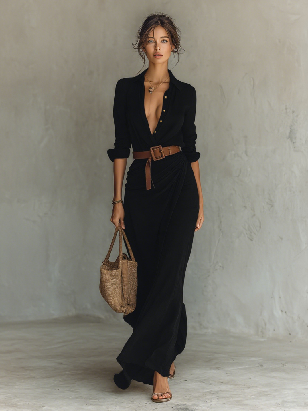 Victoria - Vestido largo casual