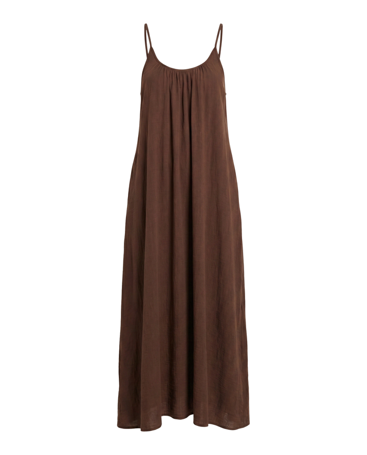 Vestido Maxi Sin Espalda