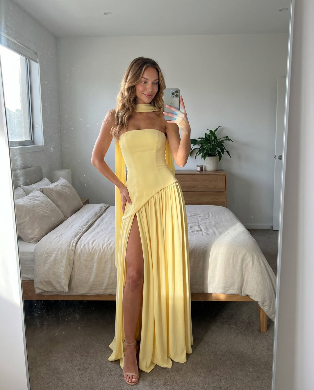Vestido de Espalda Cruzada