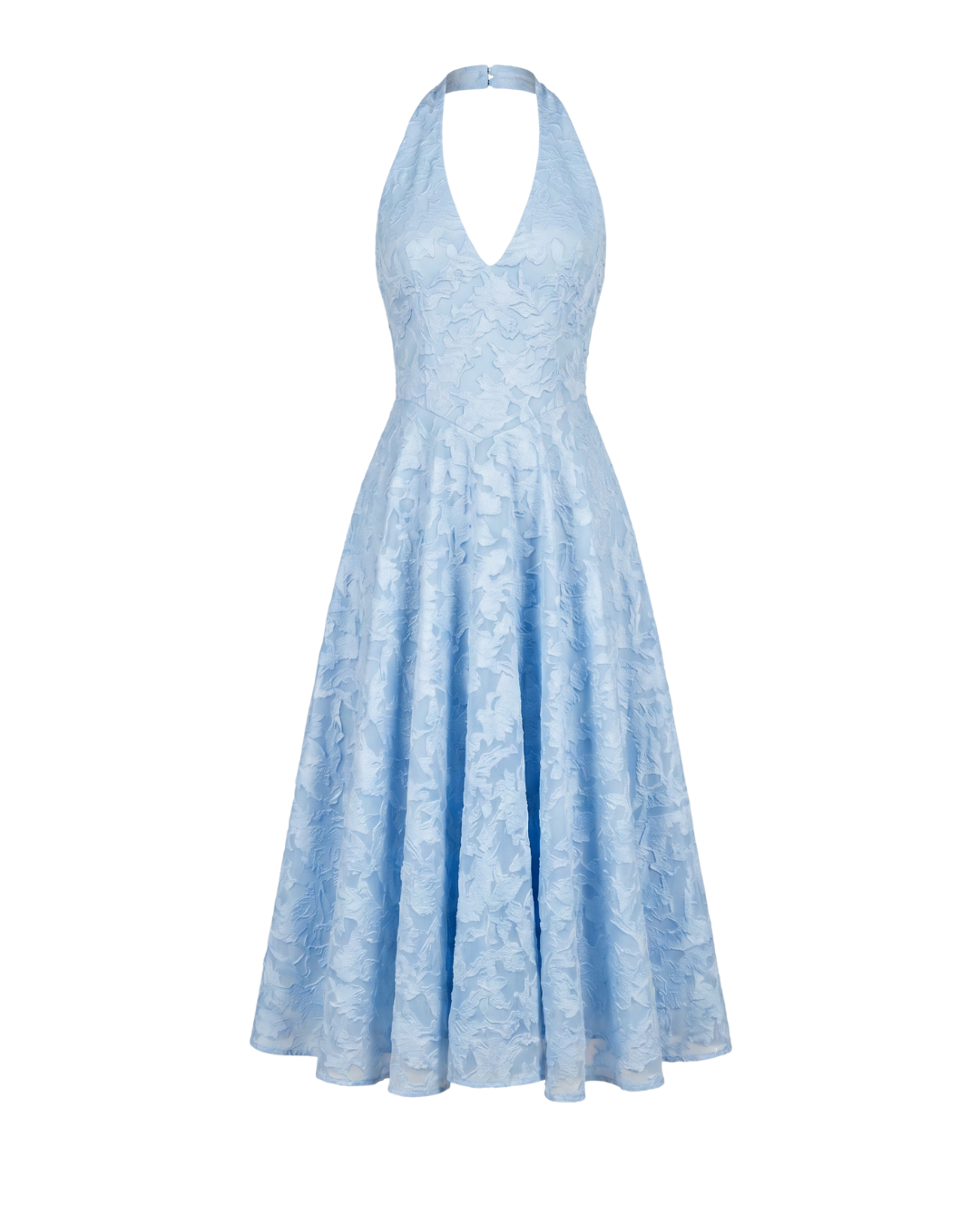 Vestido con Línea de Pliegues