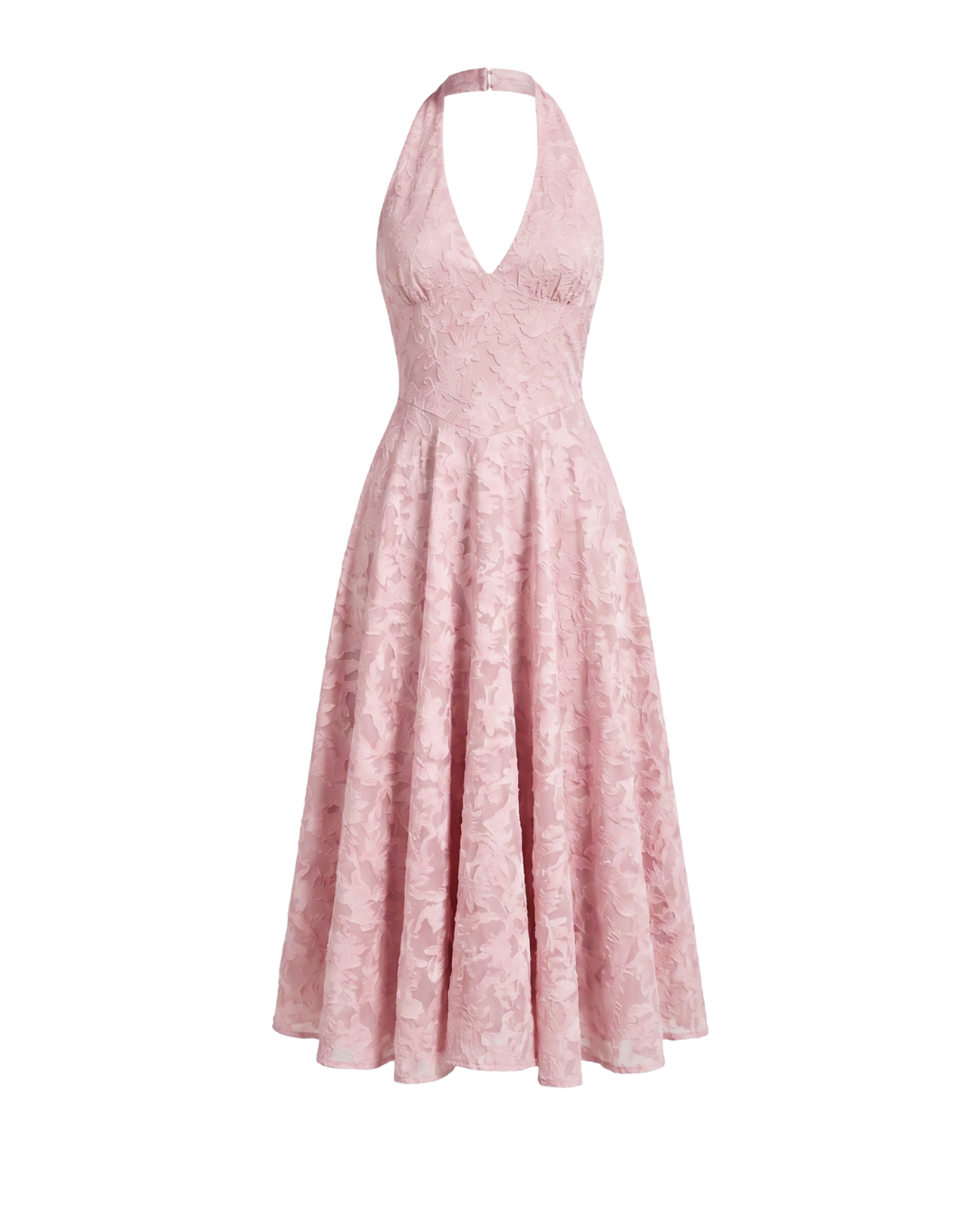 Vestido con Línea de Pliegues