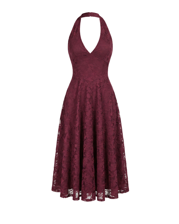 Vestido con Línea de Pliegues