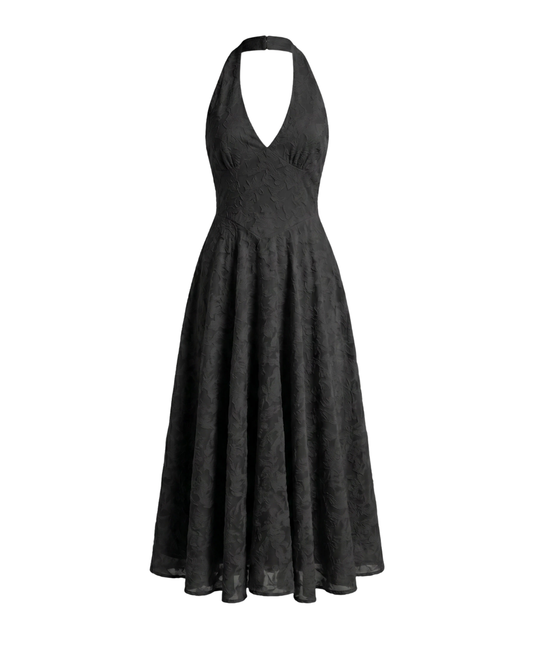 Vestido con Línea de Pliegues