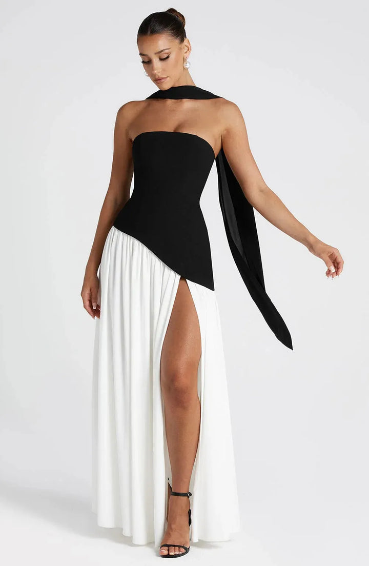 Vestido de Espalda Cruzada