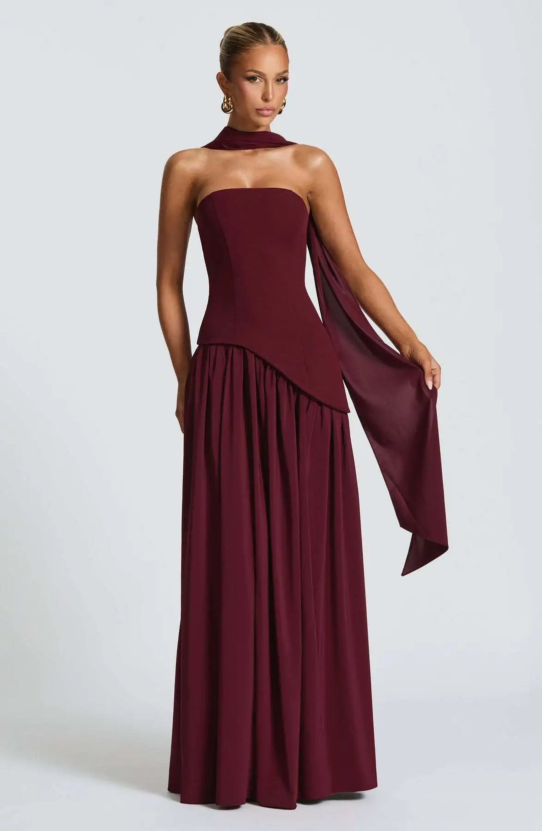 Vestido de Espalda Cruzada