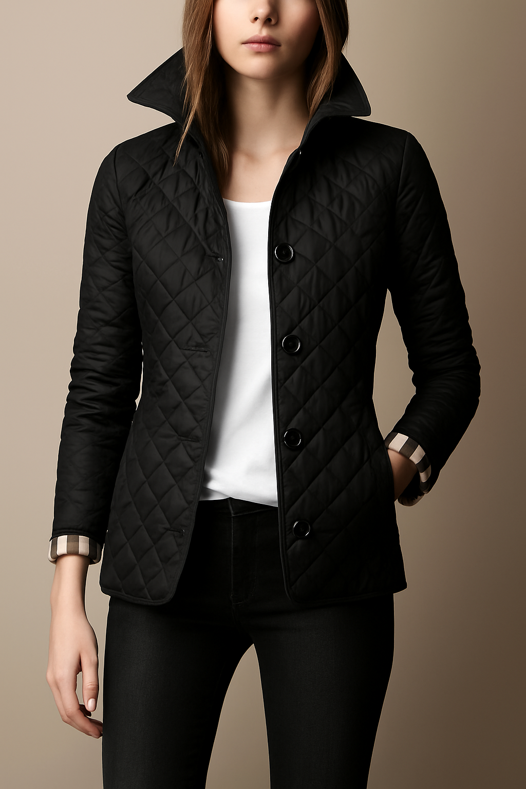 Madona | Chaqueta Acolchada con Botones