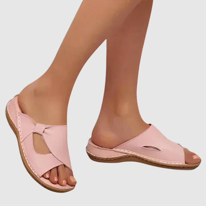 Yvonne - Sandalias cómodas de piel