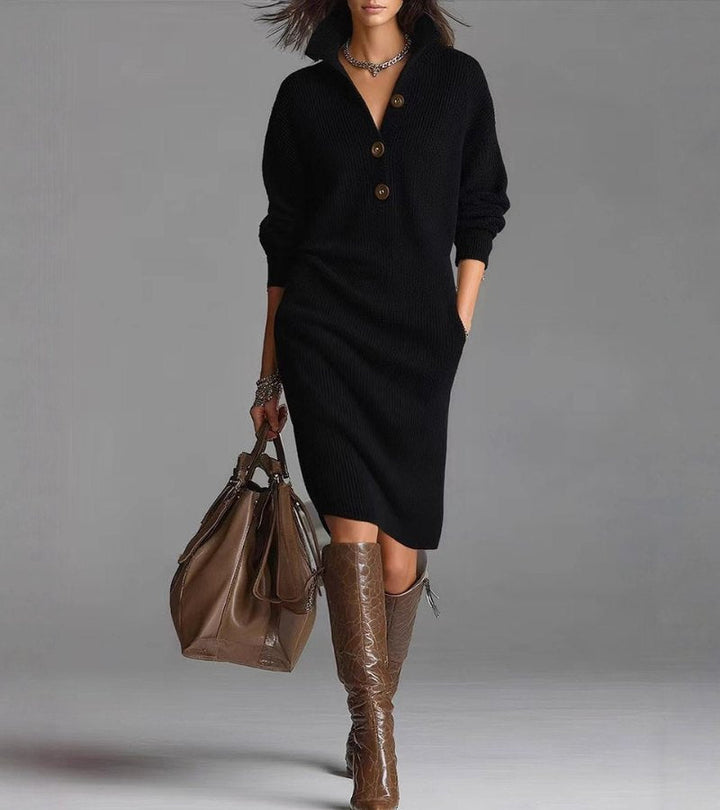 Dafne – Vestido de punto elegante