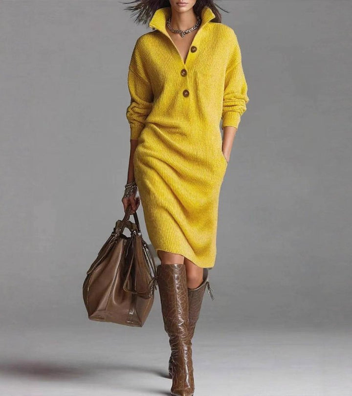 Dafne – Vestido de punto elegante