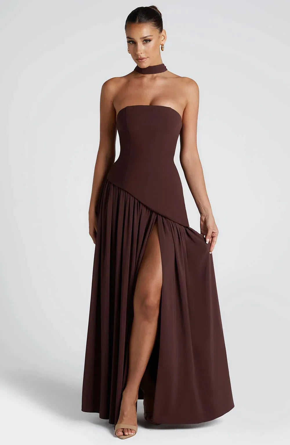 Vestido de Espalda Cruzada