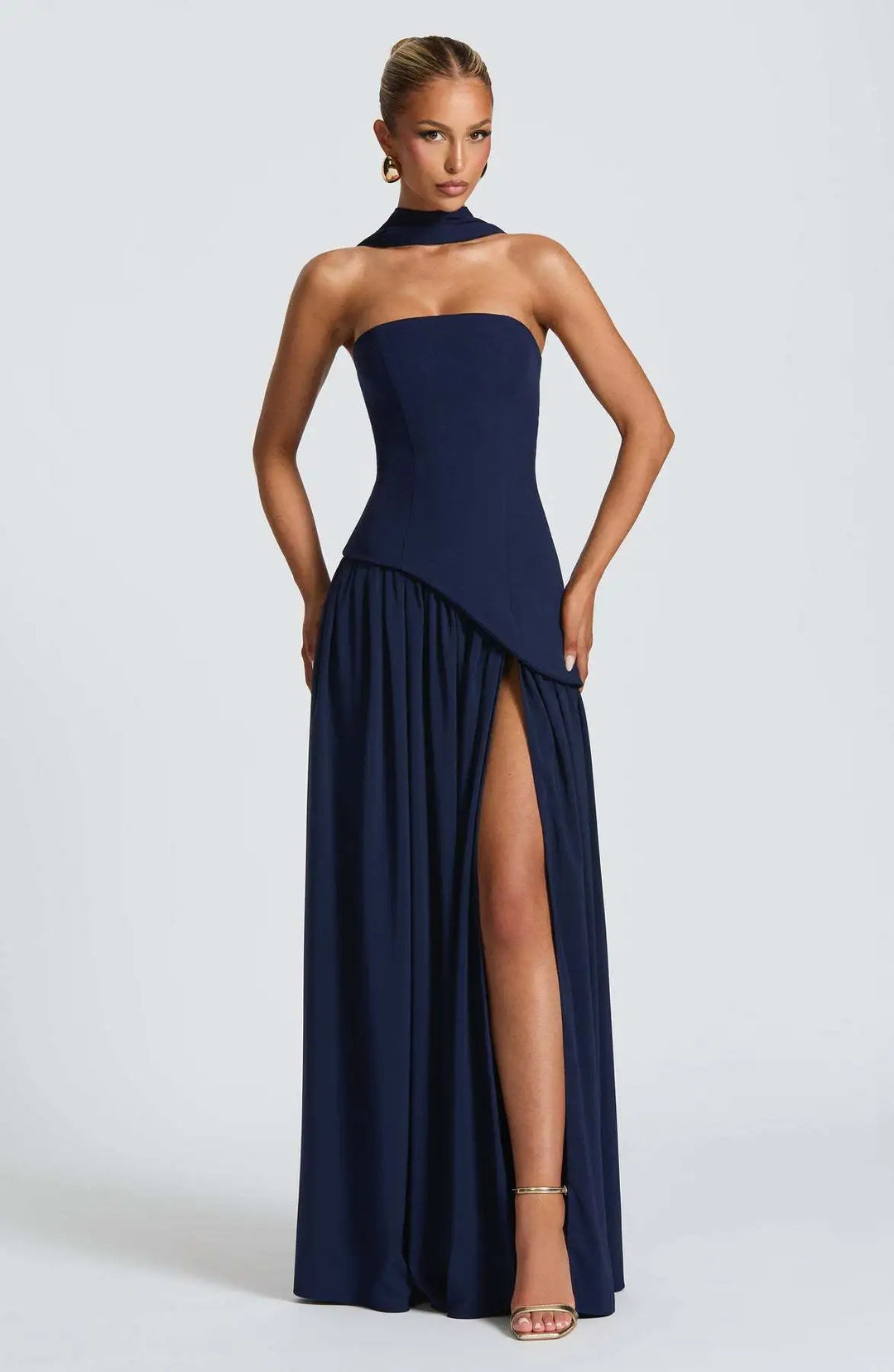 Vestido de Espalda Cruzada