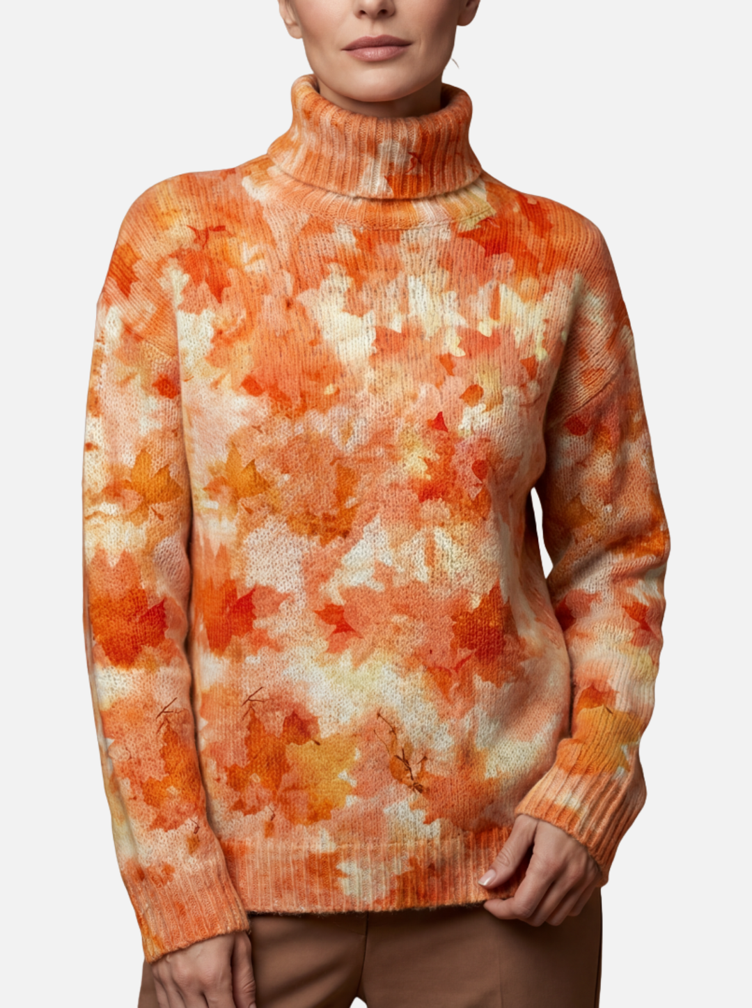 Sandra – Jersey de Cuello Alto Artístico