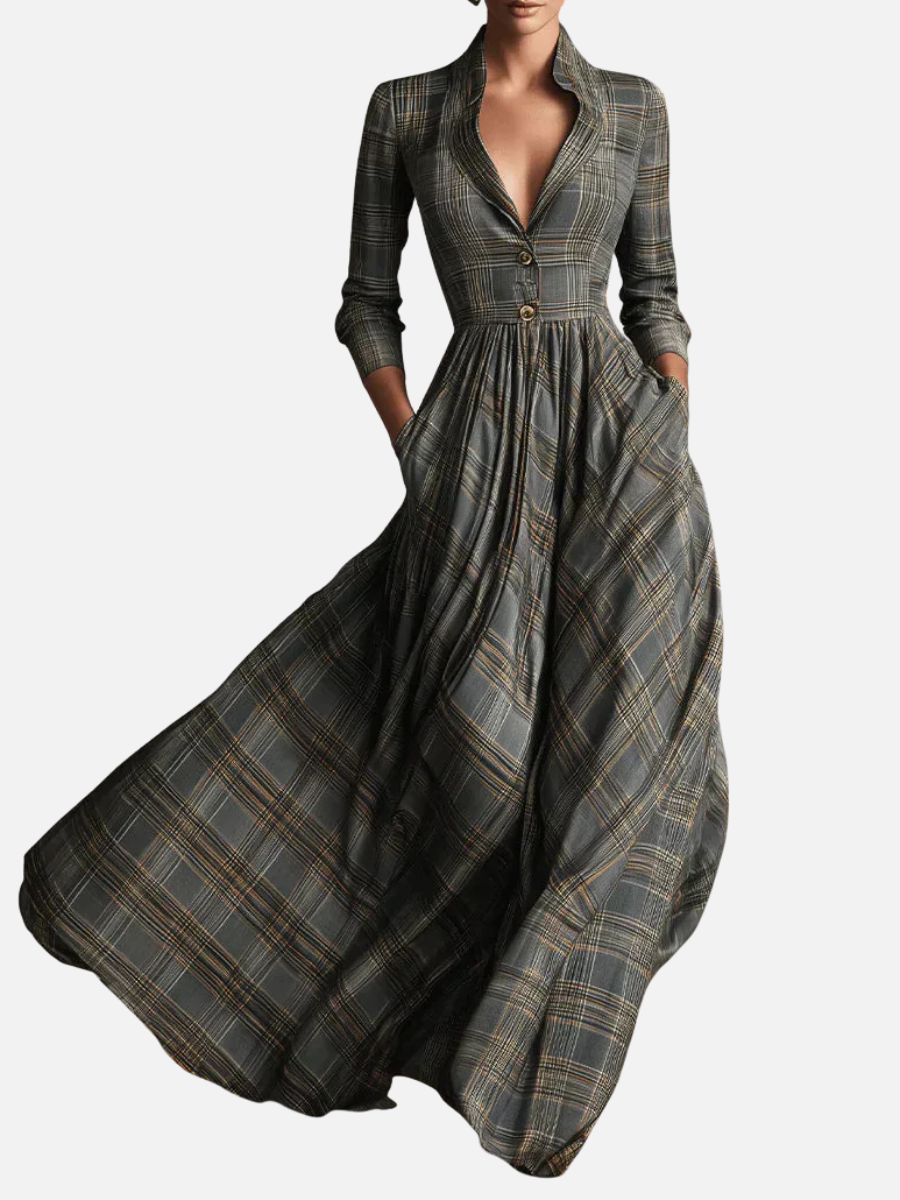 Eva | Vestido largo contemporáneo