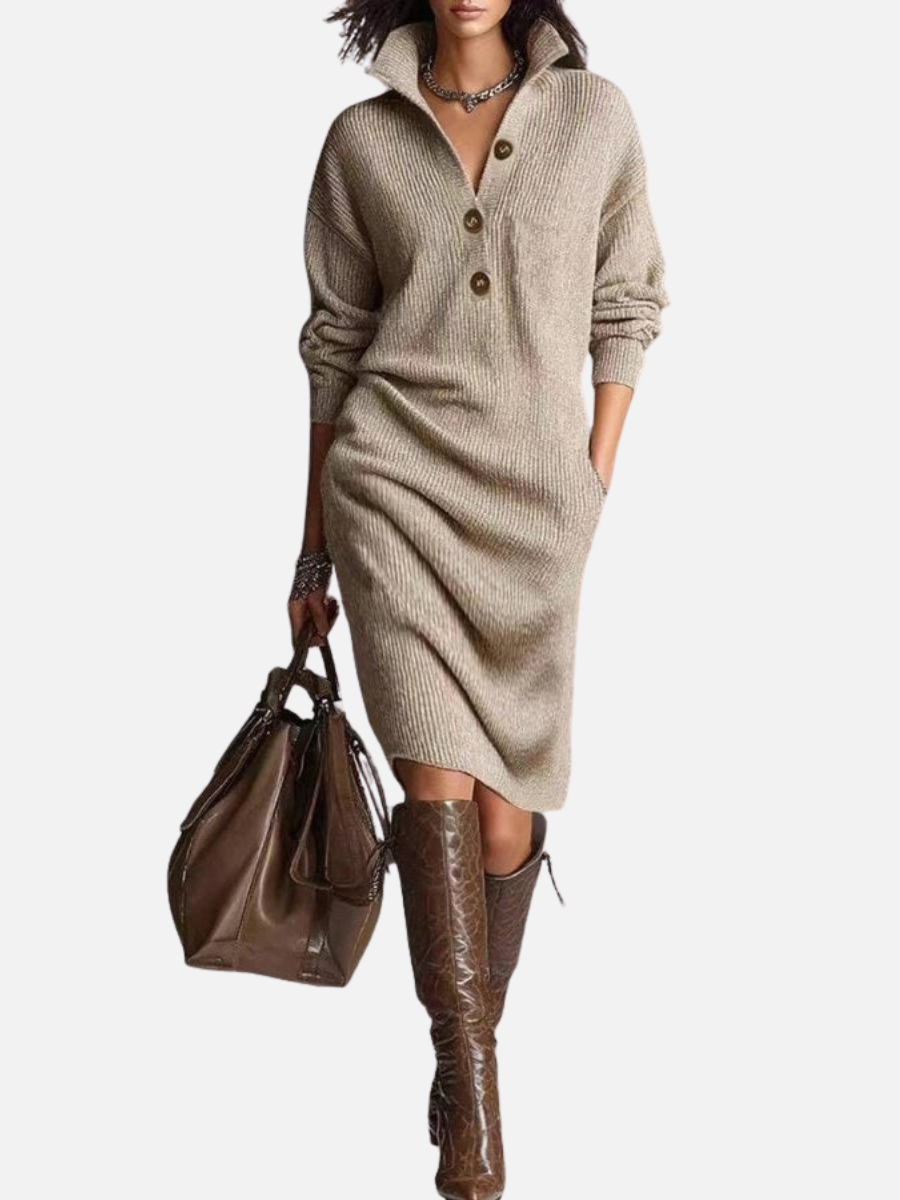 Dafne – Vestido de punto elegante