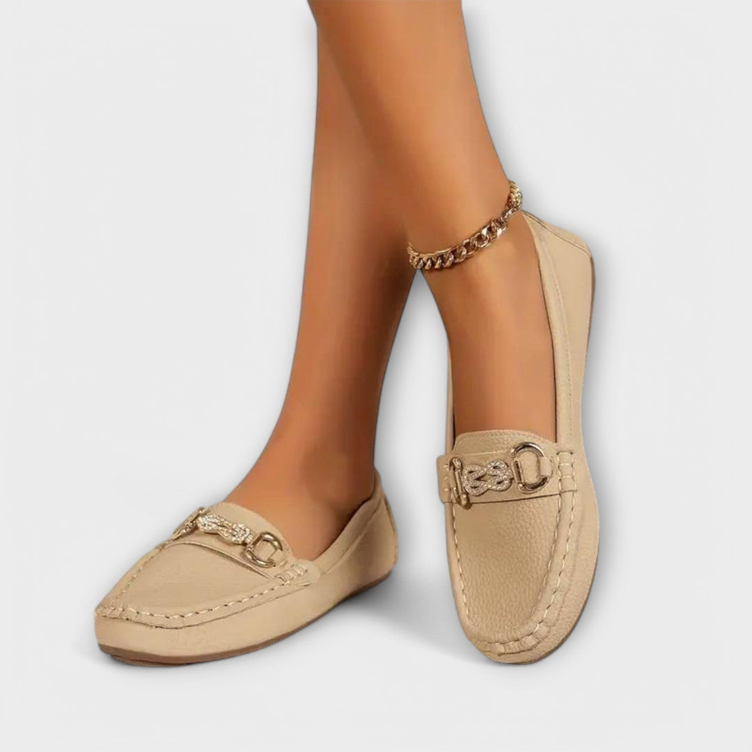 Fortunata™ | Mocasines de mujer en piel