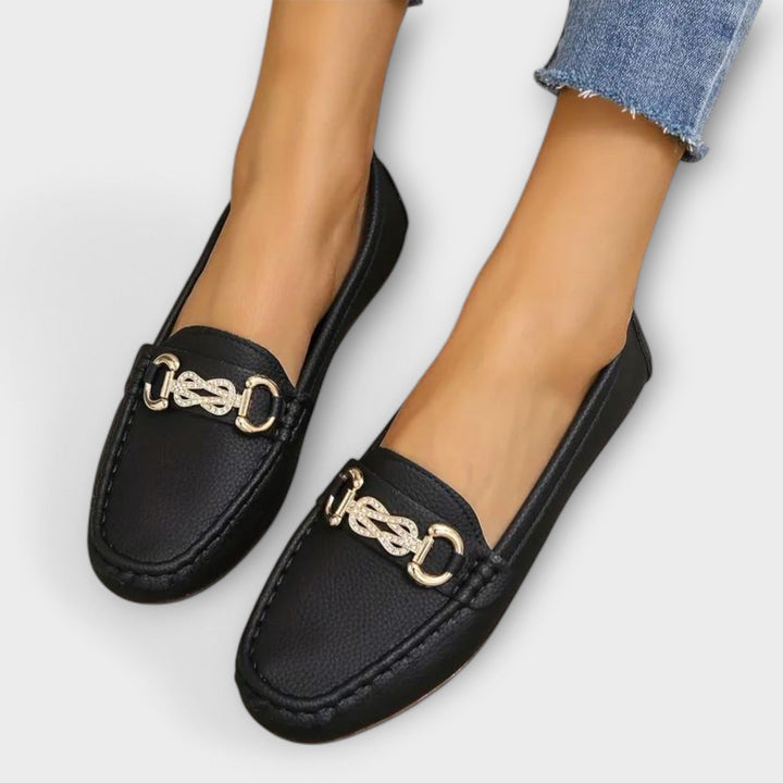 Fortunata™ | Mocasines de mujer en piel