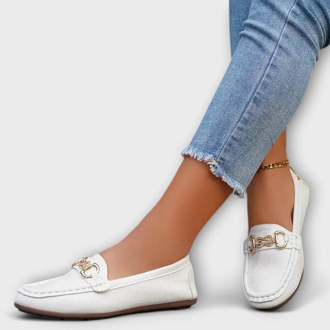 Fortunata™ | Mocasines de mujer en piel